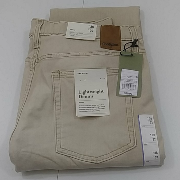 Goodfellow & Co Men's Slim Fit Total Flex Jeans - Picture 2 of 7